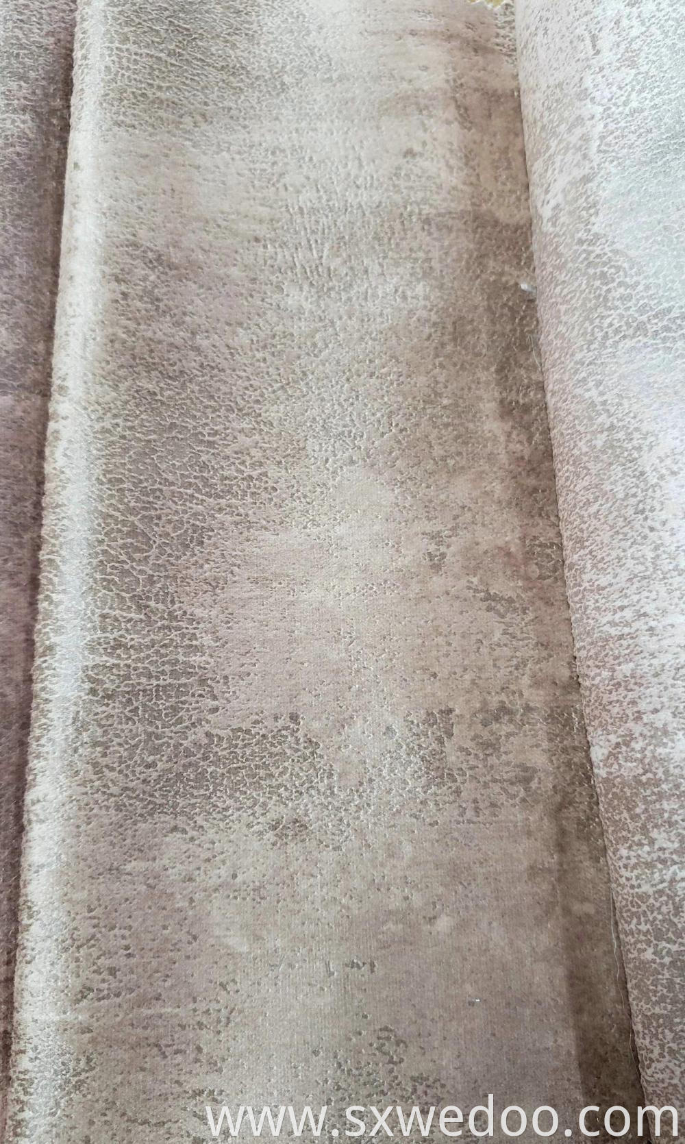 Bronzed Velvet Fabric C